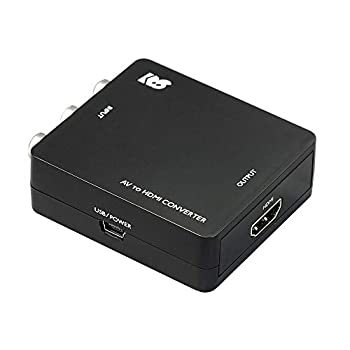 【中古】「ほぼ新品」ラトックシステム 【コンポジット⇒HDMI】変換器RATOC RS-AV2固定ディスク1