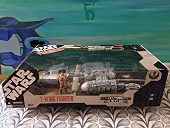 【中古】「非常に良い」Star Wars 30th Anniversary Y-WING FIGHTER Toys R Us Exclusive with Exclusive Y-Wing Pilot & R5-F7 Droid Figures by|オマツリライフ別館