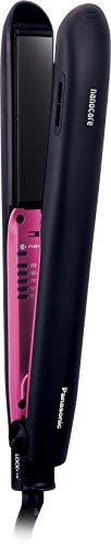 【中古】「未使用品」パナソニック ヘアーアイロン ストレート用 ナノケア 海外対応 黒 EH-HS9E-K
