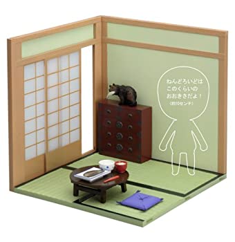 【中古】ねんどろいどプレイセット#02 和の暮らし A 食卓セット(ノンスケール ABS&PVC製ねんどろいど用ジオラマセット)｜オマツリライフ別館