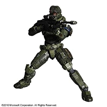 【中古】「ほぼ新品」Halo:Reach PLAY ARTS改音の大きさ.a ジュン(PVCペンキ塗り済み行動図形)