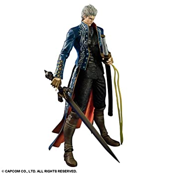 【中古】「非常に良い」Devil May Cry 3 PLAY ARTS改 バージル(PVC塗装済みアクションフィギュア)