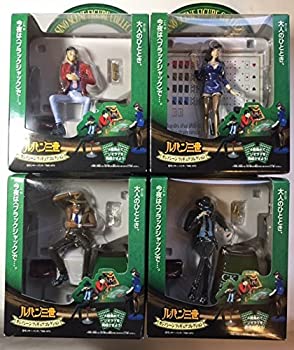 【中古】「ほぼ新品」ルパン三世 カジノシーンフィギュアコレクション 全4種セット｜オマツリライフ別館