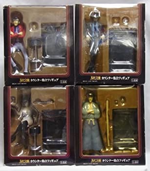 【中古】「ほぼ新品」バンプレスト とるとるキャッチャー ルパン三世 カウンター集合フィギュア 全4種|オマツリライフ別館