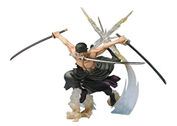 【中古】「非常に良い」フィギュアーツZERO ONE PIECE ロロノア・ゾロ -Battle Ver. 煉獄鬼斬り- 約170mm ABS&PVC製 塗装済み完成品フィギュア|オマツリライフ別館
