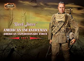 【中古】「ほぼ新品」DID/A11010S/アメリカ軍遠征軍歩兵部隊 バック・ジョーンズ 特別限定版 1/6ミリタリーアクションフィギュア|オマツリライフ別館