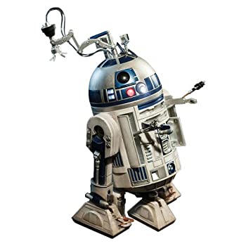【中古】「ほぼ新品」ヒーロー・オブ・レベリオン スター・ウォーズ R2-D2 1/6スケール プラスチック製 塗装済み可動フィギュア