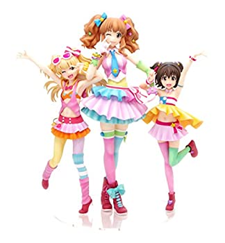 【中古】アイドルマスターシンデレラガールズ 凸レーション 城ヶ崎莉嘉&諸星きらり&赤城みりあ プレミアムセット 1/8スケール PVC製 塗装済み 完成品 フ画像