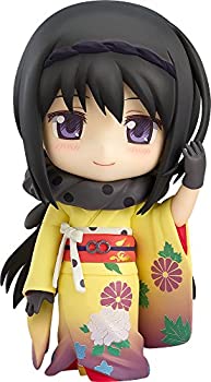 【中古】「未使用品」ねんどろいど 劇場版 魔法少女まどか☆マギカ 暁美ほむら 晴着Ver. ノンスケール ABS&PVC製 塗装済み可動フィギュア|オマツリライフ別館