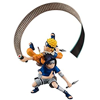 (非常に良い)メガハウス NARUTO-ナルト- 疾風伝 G.E.M.シリーズ remix うずまきナルトとうちはサスケ フィギュア2体セット