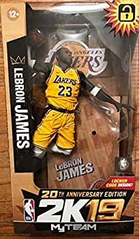 【中古】「未使用品」NBA 7インチ フィギュア 2K 19 シリーズ 限定品/レブロン・ジェームズ/ロサンゼルス・レイカーズ/20th アニバーサリーエディション/マクファーレ|オマツリライフ別館