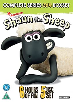 【中古】「未使用品」ひつじのショーン シーズン3&4 コンプリート DVD-BOX (50エピソード 360分) BBC Shaun the Sheep アニメーション [DVD] [Import] [PAL 再生環境