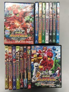【中古】動物戦隊ジュウオウジャー 全12巻、本能覚醒！誕生ジュウオウジャー、託されたパワー！ジュウオウゴリラ、劇場版 ドキドキサーカスパニック、帰