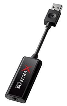 【中古】「未当て嵌める品」Creative Sound BlasterX G1 携帯型 ゲーミング USBオーディオ  ハイレゾ 相応う Windows Mac なおなお書き4  SBX-G1 PCパーツ-パソコン・周辺機器-サウンドカード