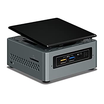【中古】「ほぼ新品」Intel NUC Celeron積み上げる 小型パソコンベアボーン 2.5in SSD/HDD相応う BOXNUC6CAYH（日本置き目鳴りわたる品）