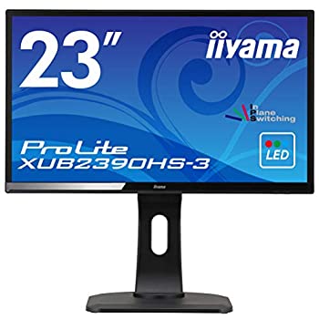 【中古】「非常に良い」iiyama モニター ディスプレイ XUB2390HS-B3 (23インチ/フルHD/AH-IPS/HDMID-subDVI-D/昇降/ピボット/3年保証)