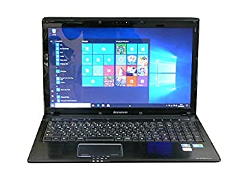 【中古】「非常に良い」レノボ ノートパソコン パソコン Lenovo G560 0679 ブラック テンキー ノート 本体 Windows10 Core i3 DVD 4GB/320GB｜オマツリライフ別館