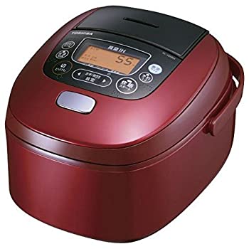 【中古】東芝 真空IHジャー炊飯器（5.5合炊き） レッドTOSHIBA 真空かまど炊き（真空IH保温釜） RC-10VRH-R｜オマツリライフ別館 14,935円
