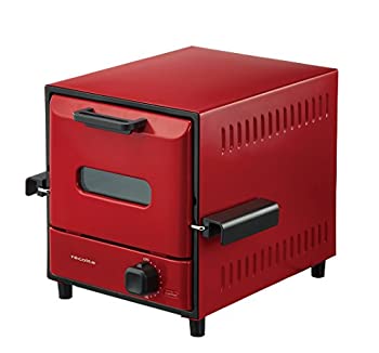 【中古】「非常に良い」レコルト スライドラックオーブン デリカ [ レッド / RSR-1R ] recolte Slide Rack Oven Delicat