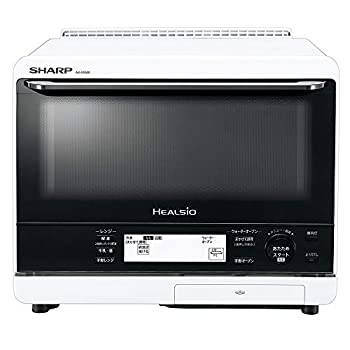 【中古】「非常に良い」シャープ ヘルシオ 加熱水蒸気 2段調理 30Lタイプ ホワイト AX-XS500-W|オマツリライフ別館