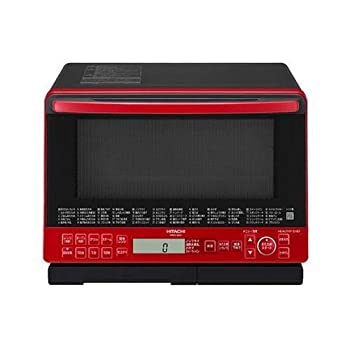 【中古】「非常に良い」日立 スチームオーブンレンジ 31L レッドHITACHI 過熱水蒸気オーブンレンジ ヘルシーシェフ MRO-S8X-R