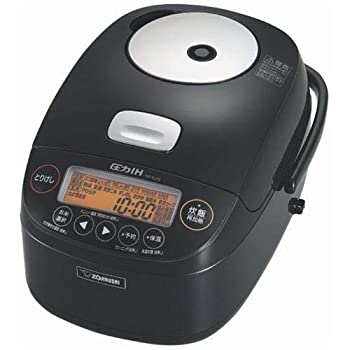 【中古】象印 翦断応力IH炊飯ジャー(5.5合炊き) 黒いこと ZOJIRUSHI 限度炊き NP-BJ10-BA