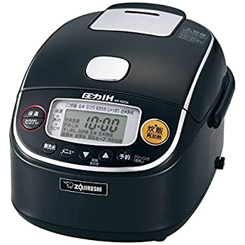 【中古】「非常に良い」象印 圧力IH炊飯ジャー（3合炊き） ブラックZOJIRUSHI 極め炊き NP-RZ05-BA｜オマツリライフ別館
