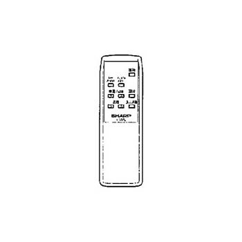 【中古】「未当て嵌める品」せつ然たる 液晶テレビ受像機用遠隔操作 RRMCG1335CESA(0106380037)