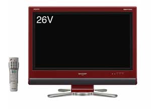 【中古】「非常に良い」シャープ 26V型 液晶 テレビ AQUOS LC-26D30-R ハイビジョン