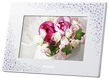 【中古】「ほぼ新品」ソニー SONY デジタルフォトフレーム S-Frame D720 7.0型 内蔵メモリー2GB クリスタル&ホワイト DPF-D720/WI｜オマツリライフ別館