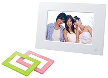 【中古】「非常に良い」ソニー SONY デジタルフォトフレーム S-Frame E710 7.0型 内蔵メモリー128MB ホワイト DPF-E710/WI