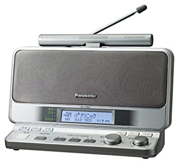 【中古】「未使用品」パナソニック FM/AM 2バンドレシーバー シルバー RF-U700A-S