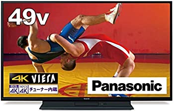 【中古】パナソニック 49V型 4Kダブルチューナー 2TB HDD\u0026BDドライブ内蔵 液晶 テレビ VIERA TH-49GR770