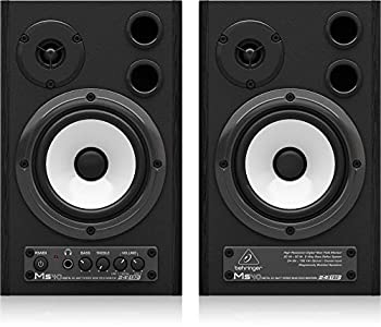 【中古】ベリンガー 24-bit/192 kHz デジタル 40 W ステレオニアフィールドモニター(2本セット) MS40|オマツリライフ別館