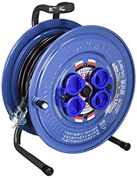 【中古】「未使用品」ハタヤ コードリール 防雨サンデーレインボーリール 15A 20m 屋外用 SS-20|オマツリライフ別館