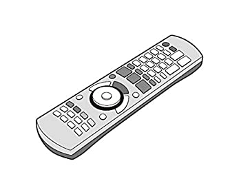 【中古】「ほぼ新品」Panasonic ブルーレイディスクレコーダー用遠隔操作 N2QAYB000564