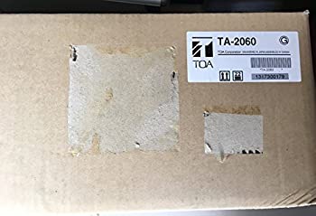 【中古】「未当て嵌める品」TOA 〔TA-2060〕 卓上型アンプリファイアー ６０Ｗ ５局