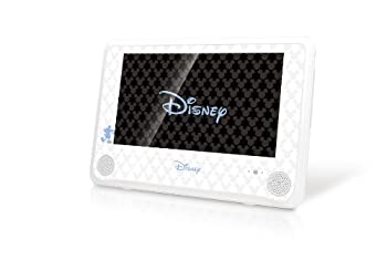 【中古】「非常に良い」ミッキー 9インチ防水ポータブルDVDプレイヤー ブルー DY-MM901WP