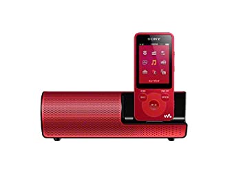 【中古】SONY ウォークマン E続きもの 4GB 金棒引き付 赤いこと NW-E083K/R