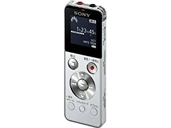 【中古】「非常に良い」SONY ステレオICレコーダー FMチューナー付 8GB シルバー ICD-UX544F/S｜オマツリライフ別館 19,399円