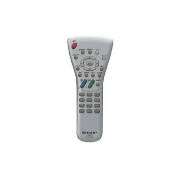 【中古】「未当て嵌める品」せつ然たる 液晶テレビ受像機用遠隔操作 RRMCG1669CESA(0106380073)