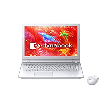 【中古】「人並み外れたに似つかわしい」東芝 万覚え帳マイコン dynabook T75リュクスホワイト(WIN8.1Update 64Bit/i7-5500U/8GB/ブルーレイディスクドライブ/15.6型/ \u0026 Busine
