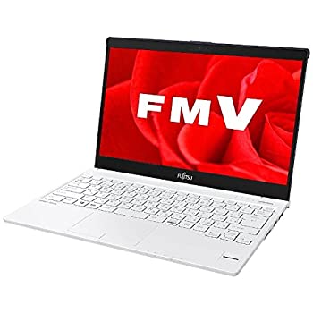 【中古】「非常に良い」富士通 13.3型ノートPC [・Win10 Home・Core i3] LIFEBOOK UH55/B3 ホワイト with ネイビー FMVU55B3LB
