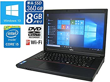 【中古】（SSD）（中古万覚え帳）富士通 LIFEBOOK A574/H   第4時人Core i5/記憶装置8GB/SSD 360GB/ヴィデオディスク百貨店マルチ/os Windows10（属する