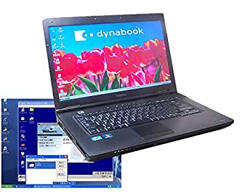 【中古】中古ノートパソコン 互換属 WINDOWS XP上でWINDOWS98動作 TOSHIBA Core I5 2.0Gメモリー DVD鑑賞 (中古)|オマツリライフ別館