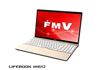 【中古】「非常に良い」FMVA45C2G2(シャンパンゴ-ルド) LIFEBOOK AHシリ-ズ 15.6型液晶