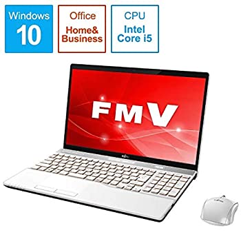 【中古】「非常に良い」富士通 (FUJITSU) ノートPC LIFEBOOK AH52/C2 FMVA52C2WB プレミアムホワイト [Win10 Home・Core i5・15.6インチ・]