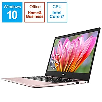 【中古】DELL (デル) モバイルノートPC Inspiron 13 7000 7380 MI73-8WHBP ピンクシャンパン [Win10 Home・Core i7・13.3インチ・・SSD 512GB