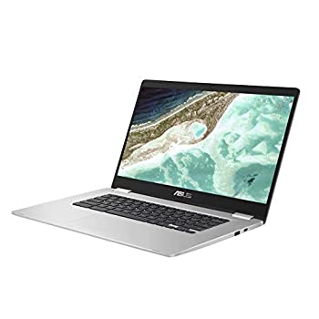 【中古】「人並み外れたに似つかわしい」Chromebook  ASUS 万覚え帳マイコン 15.6型盛りだくさん固定ディスク液晶 英語鍵盤  C523NA しろがね色 グーグル Google
