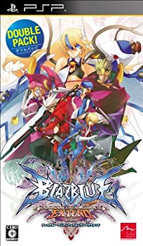 【中古】「未使用品」BLAZBLUE CONTINUUM SHIFT EXTEND ダブルパック - PSP